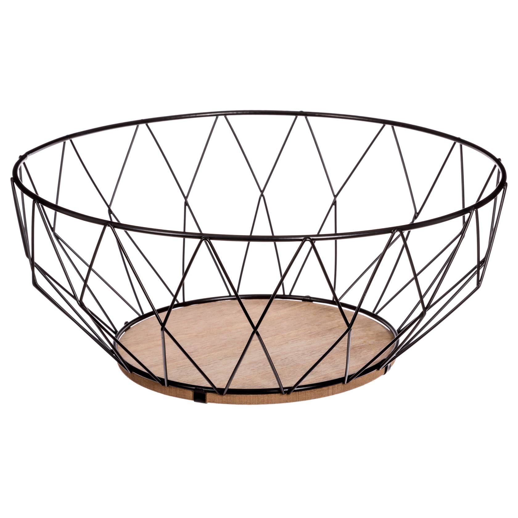 Decoratieve fruitschaal - Metaal - 28 cm afbeelding