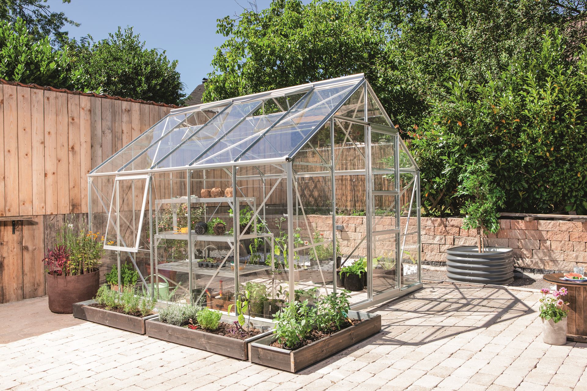 Vitavia Meridian 1 serre - 8,3m² - Aluminium