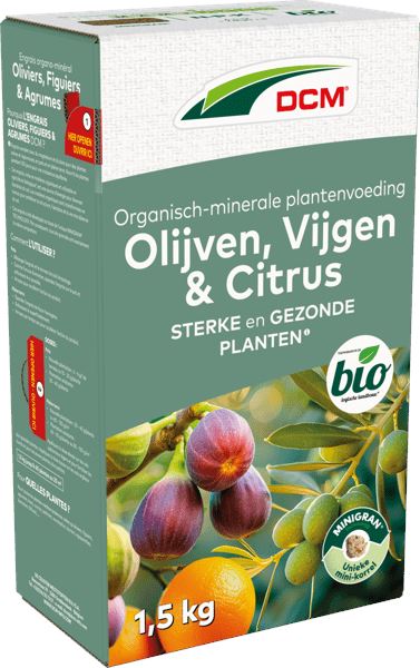 DCM meststof voor olijven, vijgen & citrus 1,5 kg - bio
