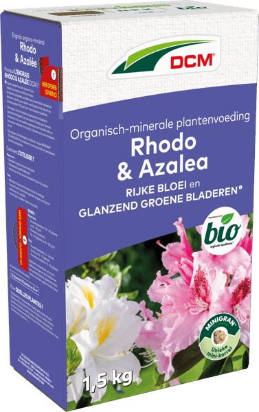 DCM meststof voor rhododendron, hortensia & azalea - 1,5 kg - voor 25 m² - Bio