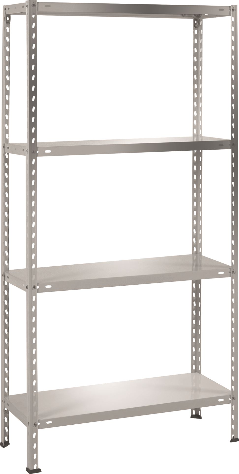 Practo Home metal rack galva 103 galva - Metalen opbergrek - 30x75x150cm