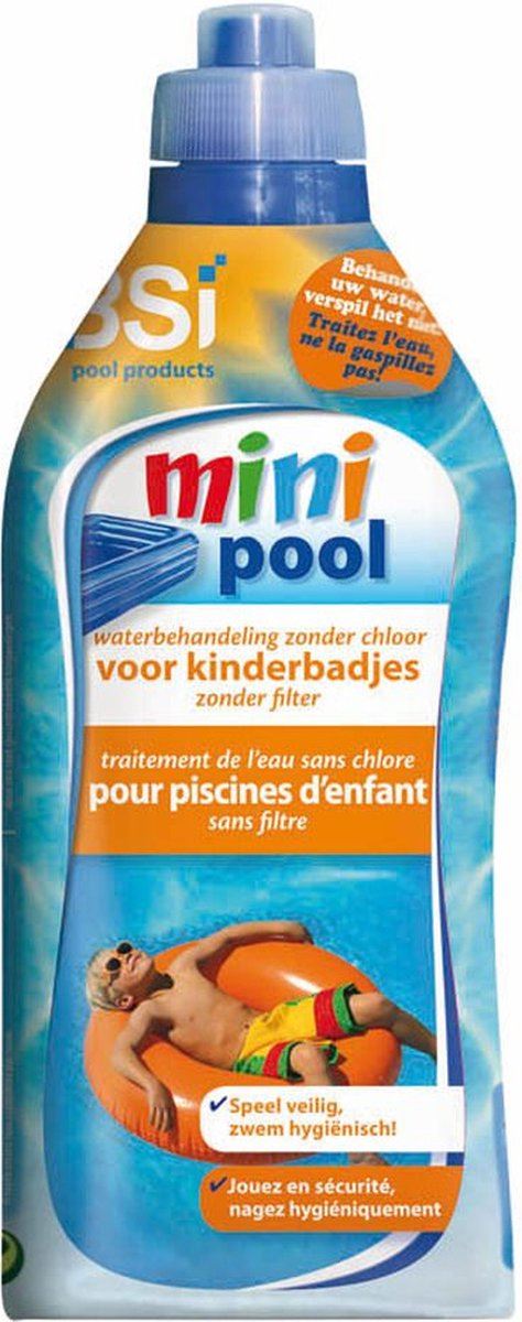 BSI Mini Pool 1kg - chloorvrij onderhoudsproduct voor kinderzwembad afbeelding