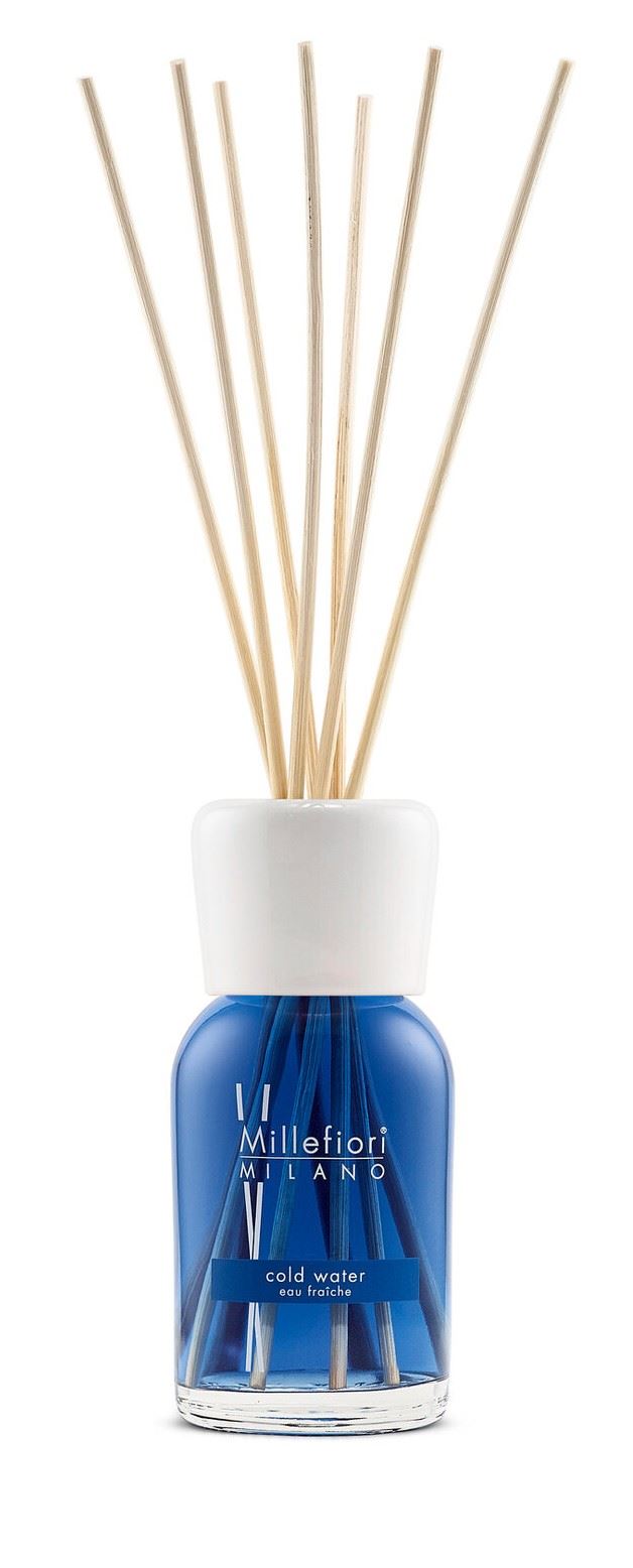 Millefiori Milano diffuser met geurstokjes 150 ml - Cold Water afbeelding
