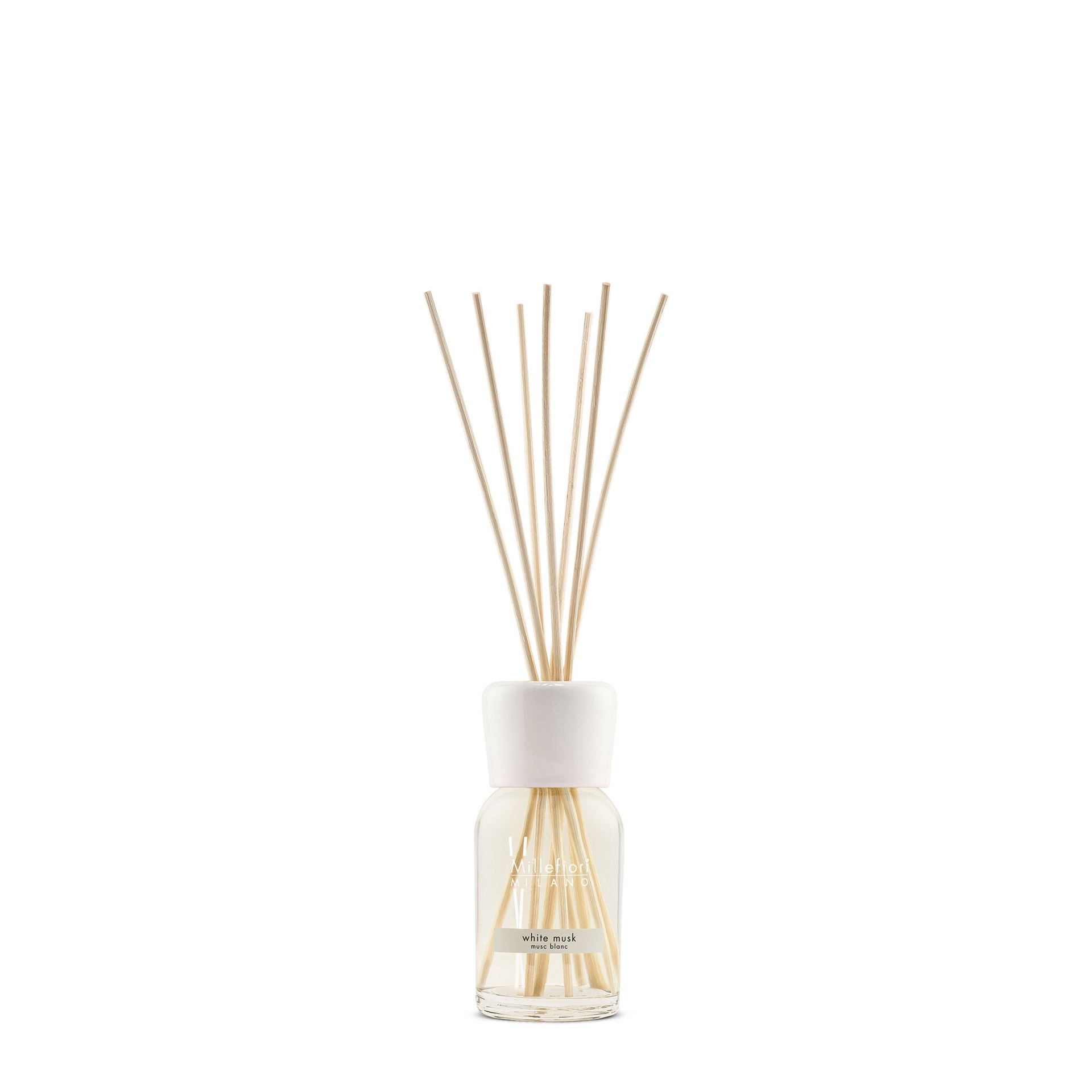 Millefiori Milano diffuser met geurstokjes 100 ml - White Musk afbeelding