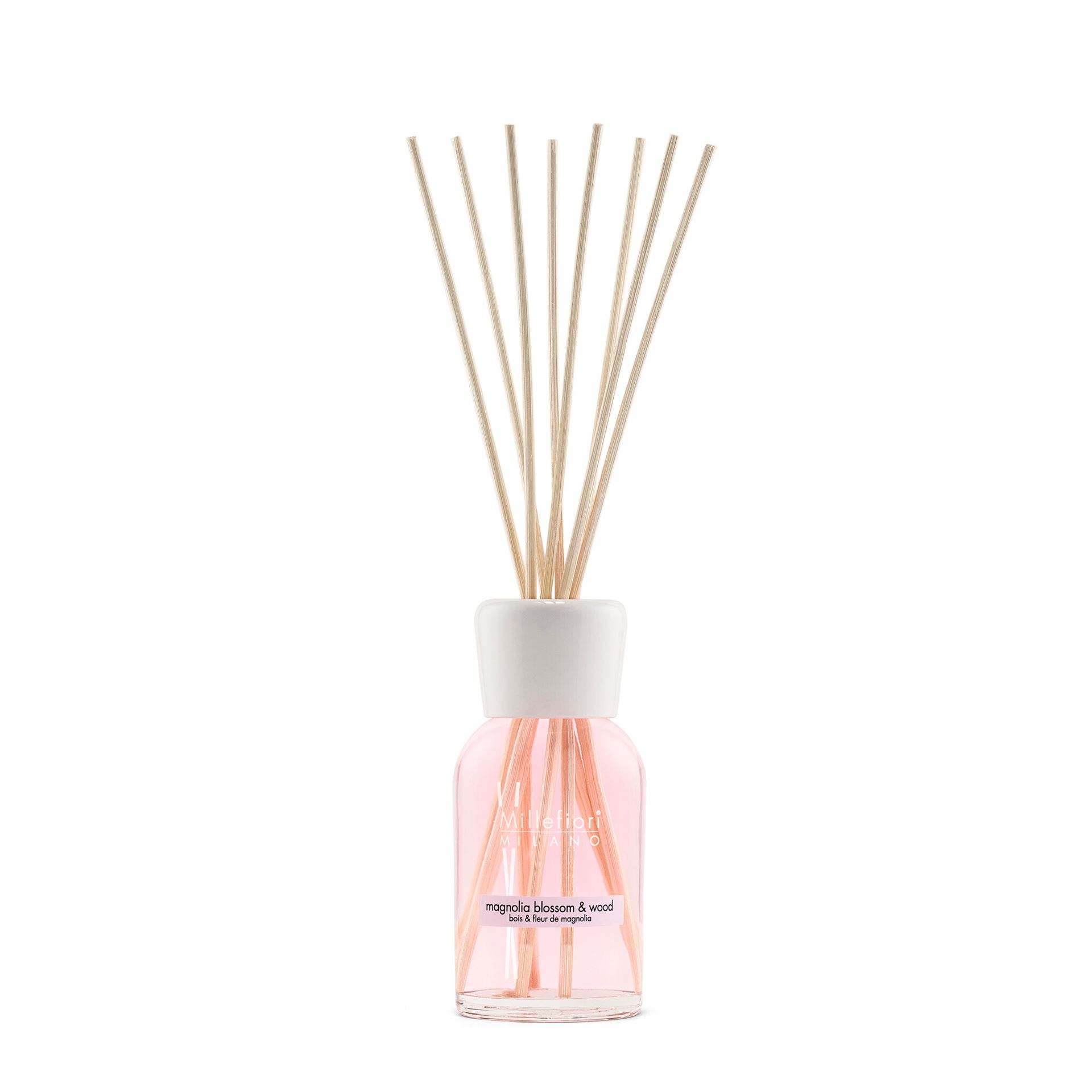 Millefiori Milano diffuser met geurstokjes 250 ml - Magnolia Blossom&Wood afbeelding