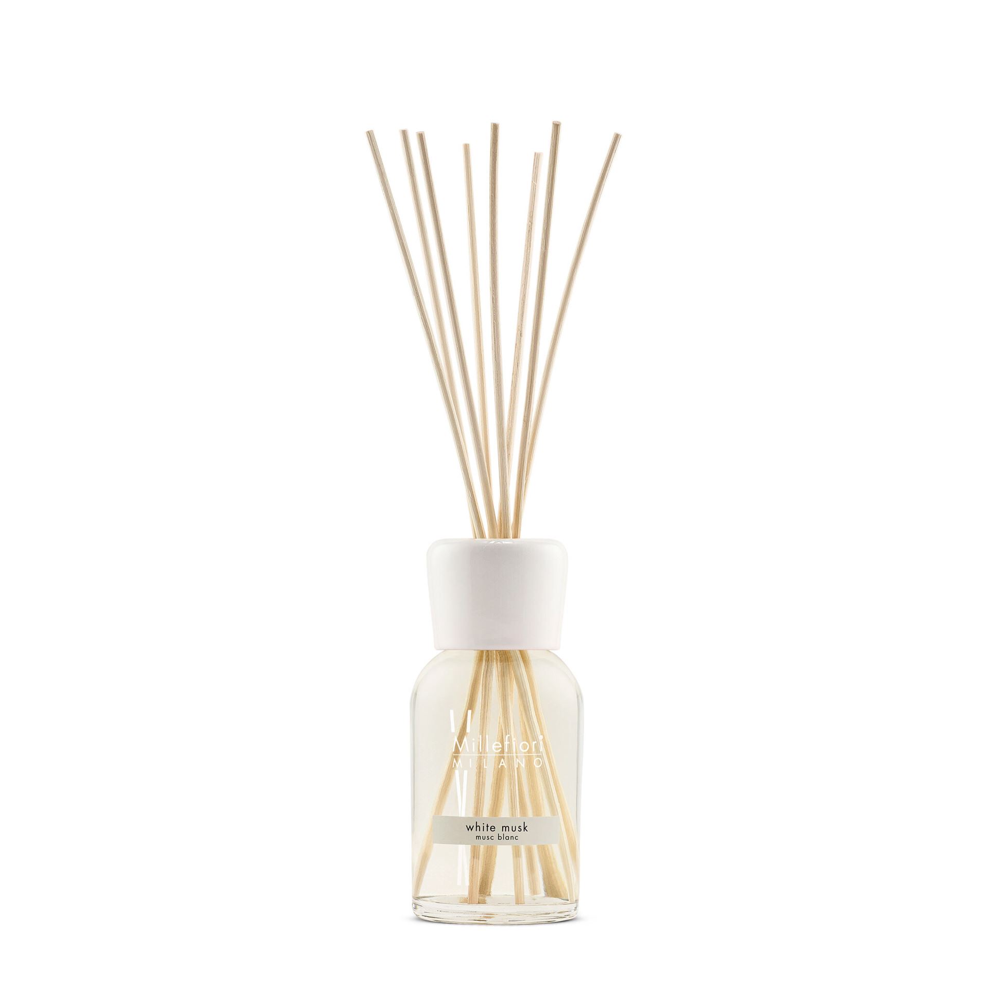 Millefiori Milano diffuser met geurstokjes 250 ml - White Musk afbeelding