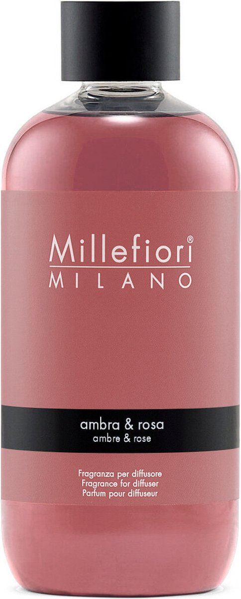 Millefiori Milano navulling voor diffuser 250 ml - Ambra&Rosa afbeelding