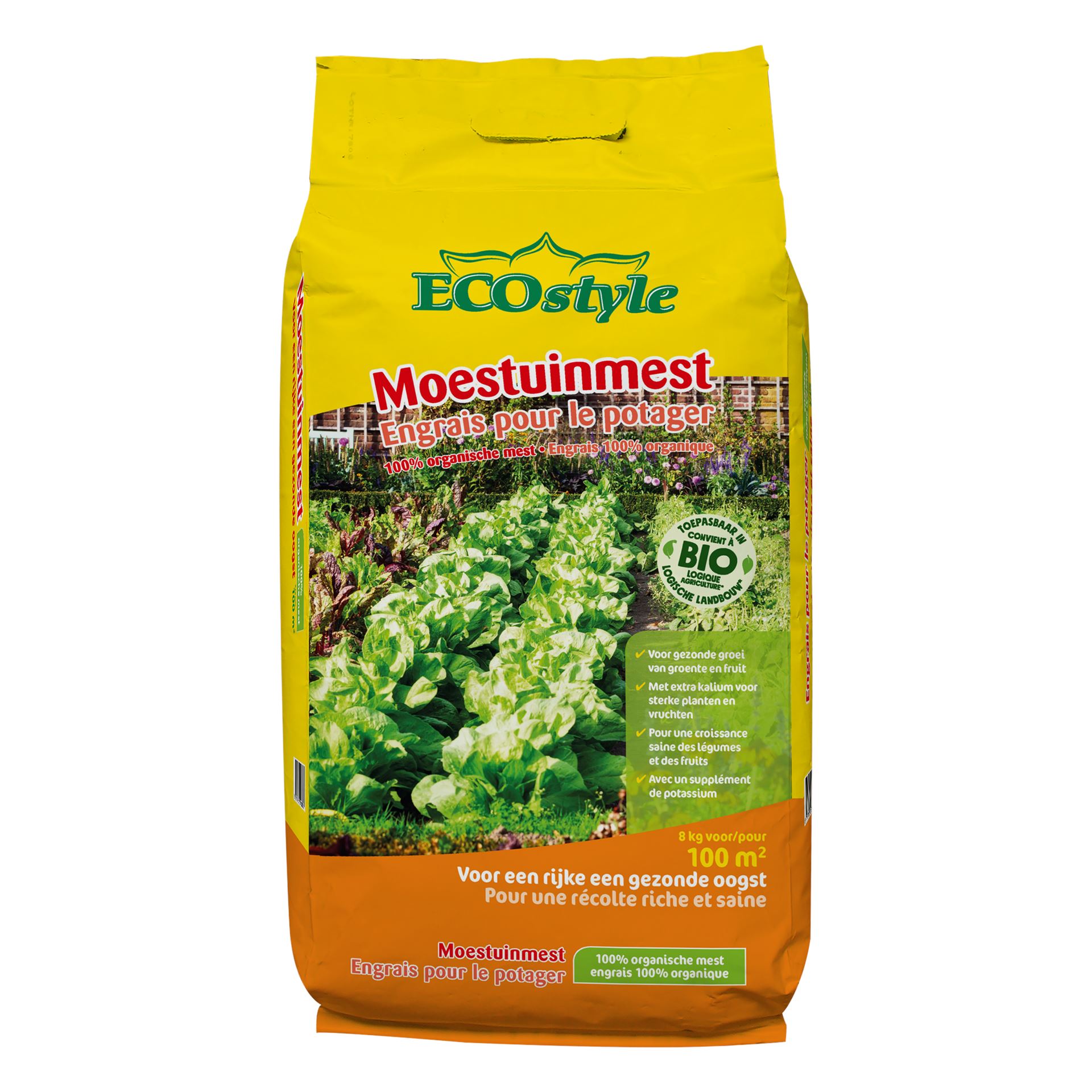 ECOstyle meststof voor moestuin– 8 kg afbeelding