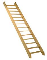 Escalo molenaarstrap - Hout - 80cm - sectie: 28 x 200 mm afbeelding