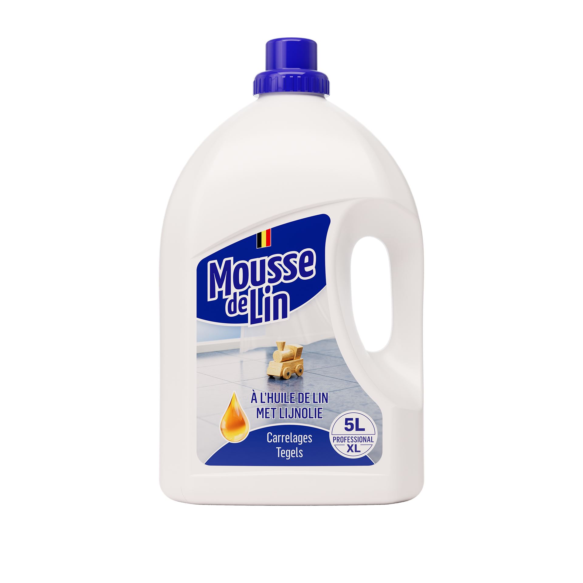 Mousse de Lin marseillezeep vloerreiniger voor alle vloeren - 5 liter afbeelding