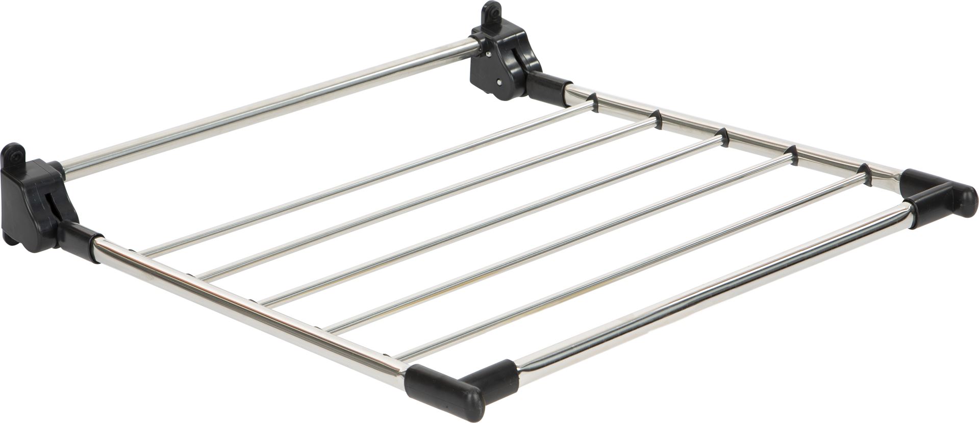 Practo Home muurdroogrek inox - Droogrekken - 62x56x10cm afbeelding