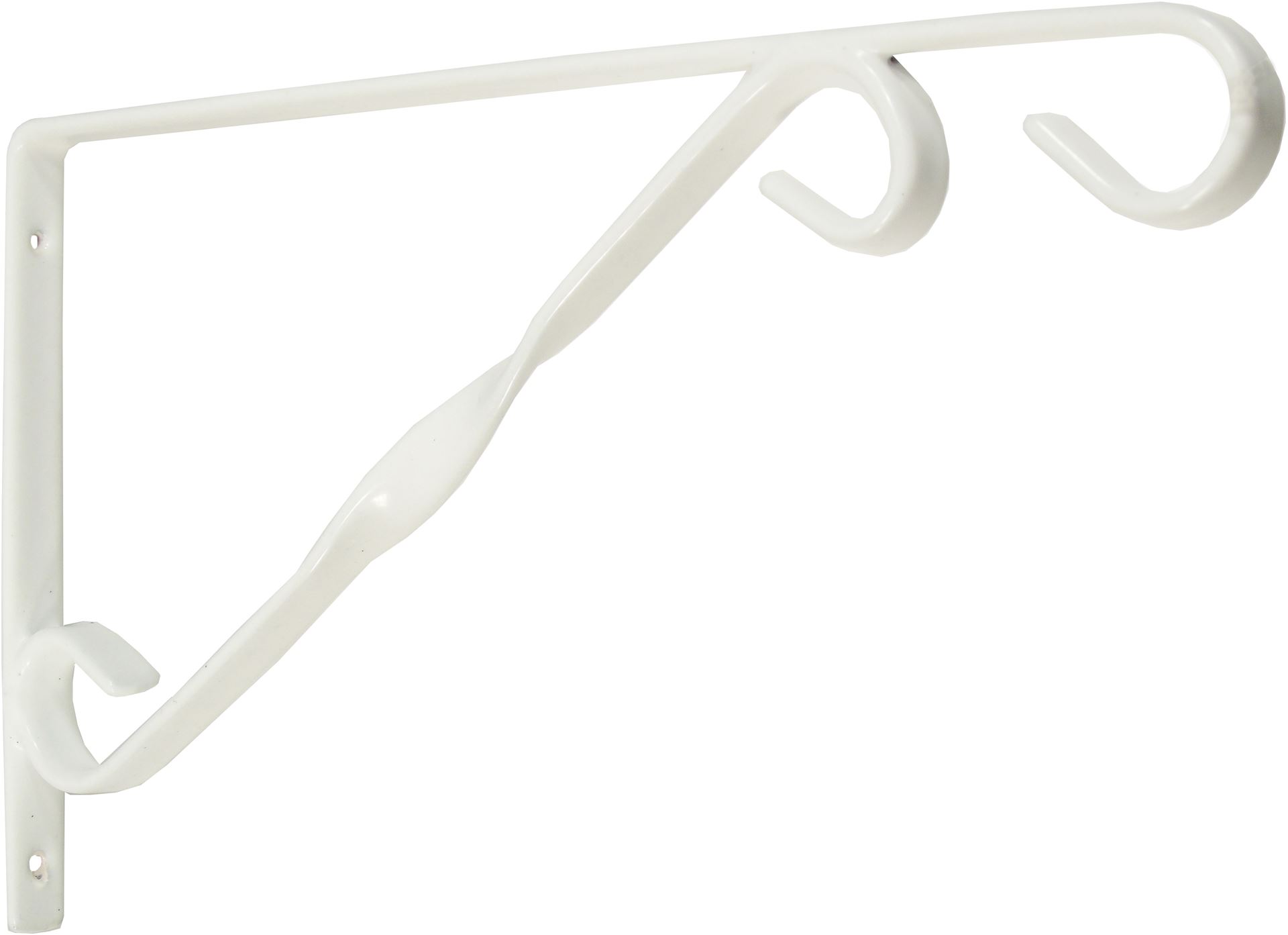 Nature muurhaak 30cm wit afbeelding