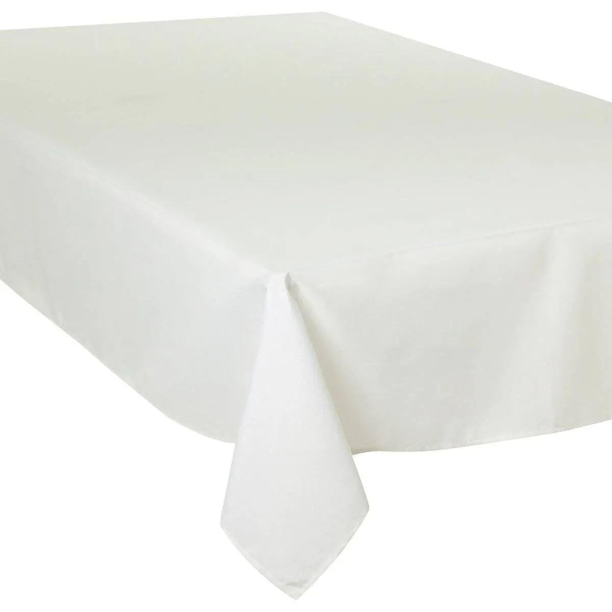 Atmosphera Tafelkleed Rechthoek– Ivoorwit – Antivlek – 150 x 300 cm – Polyester