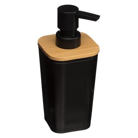 Natuurlijke Distributiebak - Zwart - Glas en Bamboe afbeelding