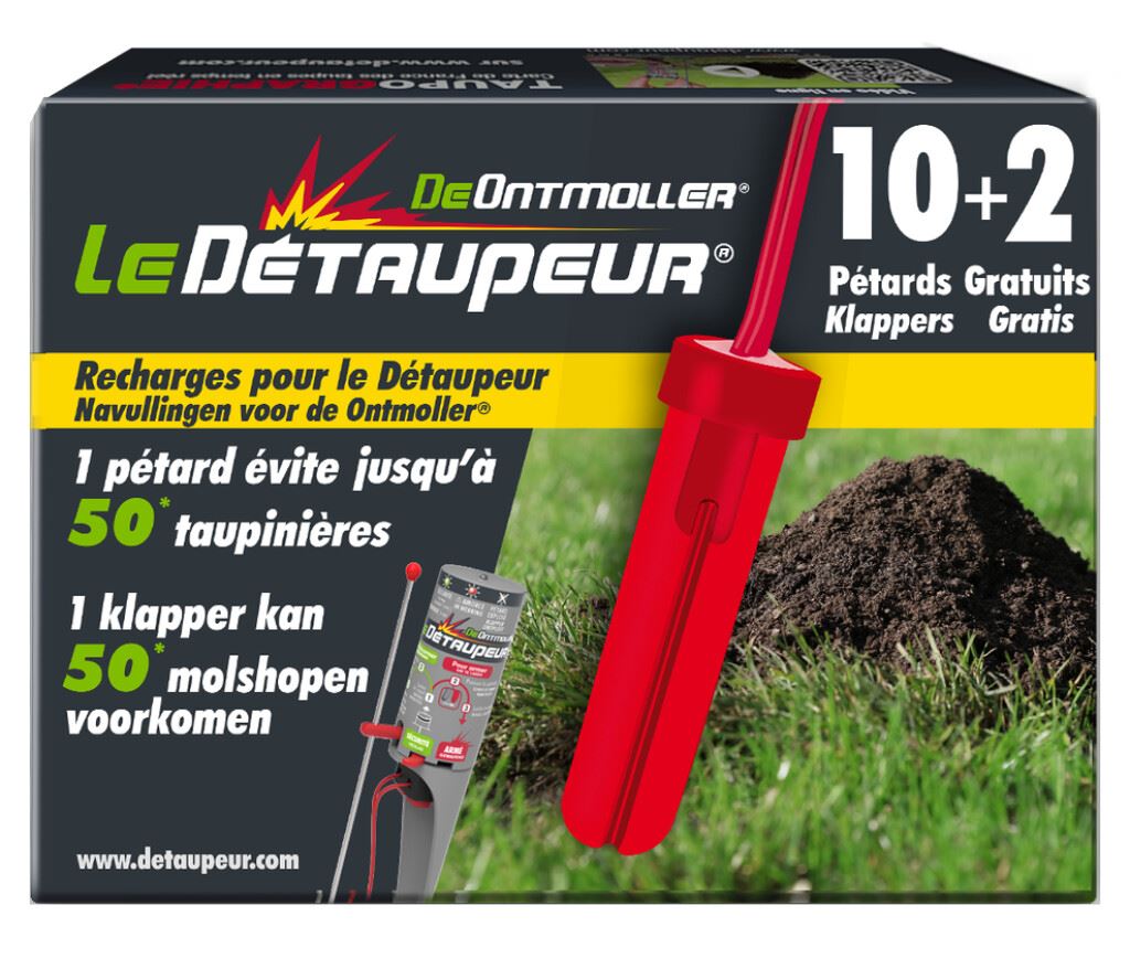 BSI navulverpakking voor Eradic Ontmoller Toestel - 10 Klappers + 2 Gratis afbeelding