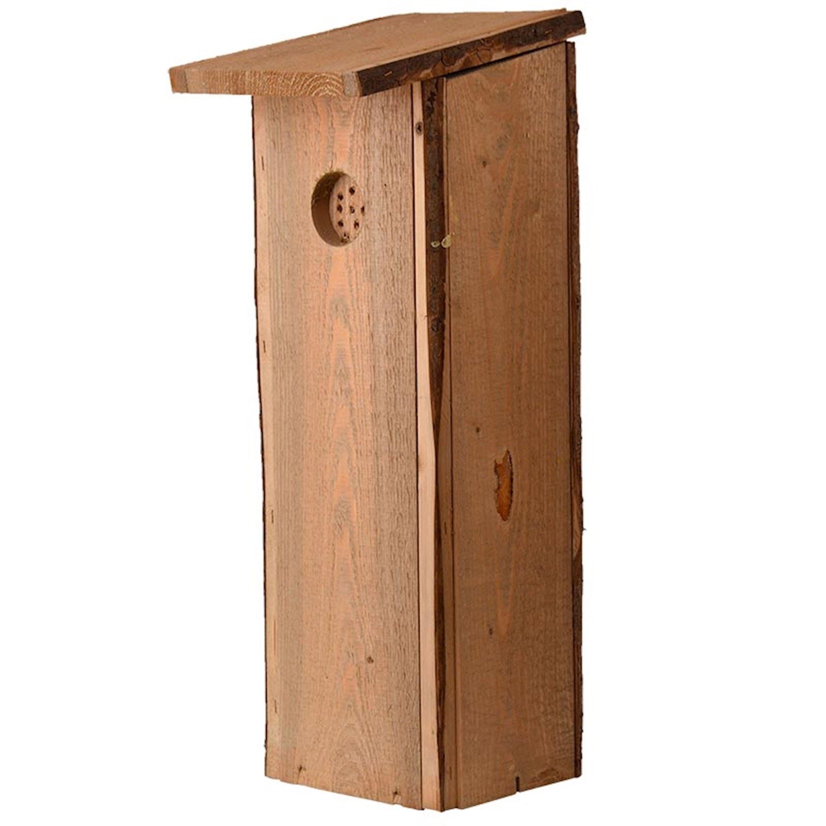 Esschert Design nestkast voor spechten - 17 x 15.5 x 54 cm (LxBxH) afbeelding