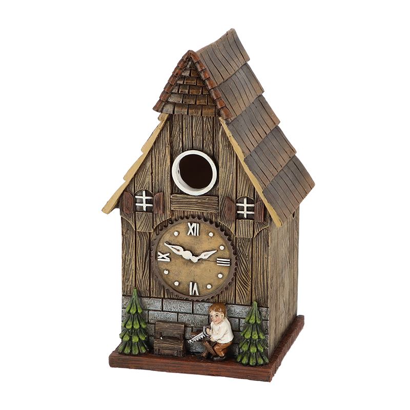Esschert Design koekoeksklok-nestkast - LxBxH: 14,4x13,1x25,2cm afbeelding