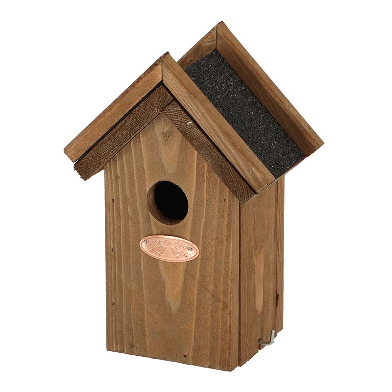 Esschert Design nestkast winterkoning bitumen dak - LxBxH: 15,7x10,9x22,4cm afbeelding