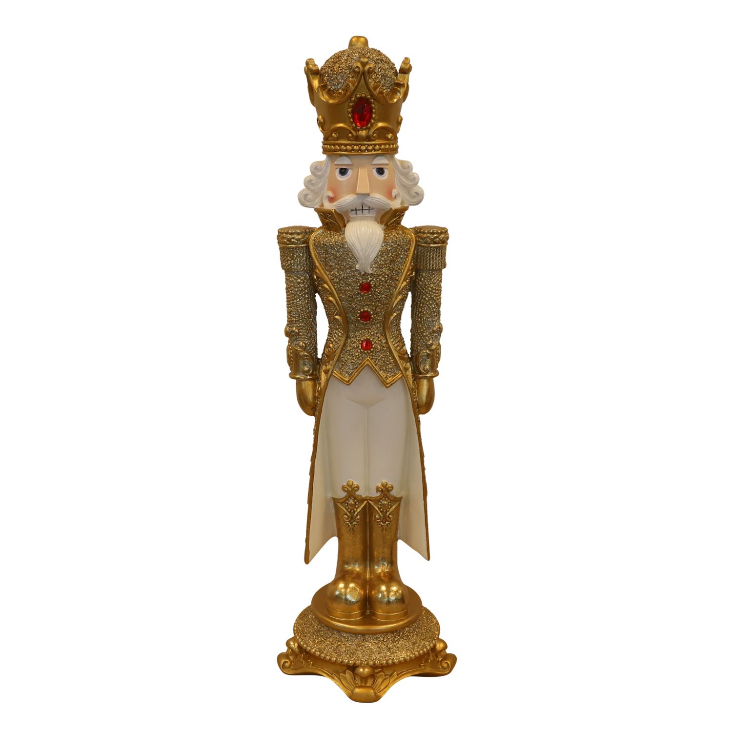 Notenkraker koning - goud - 70 cm afbeelding