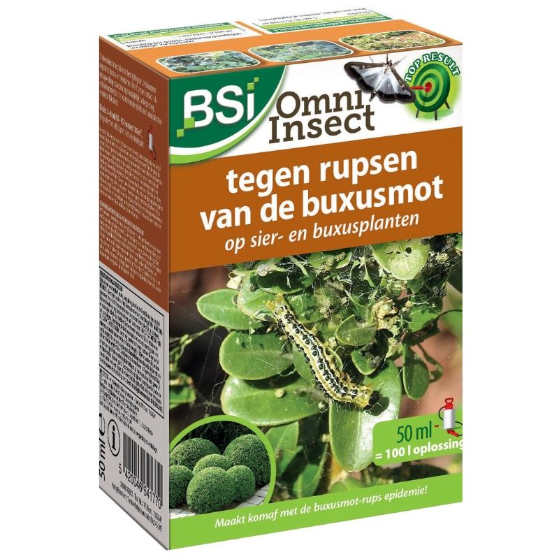 BSI Omni Insect Buxus - 50ml voor 1000m² - tegen buxusmot