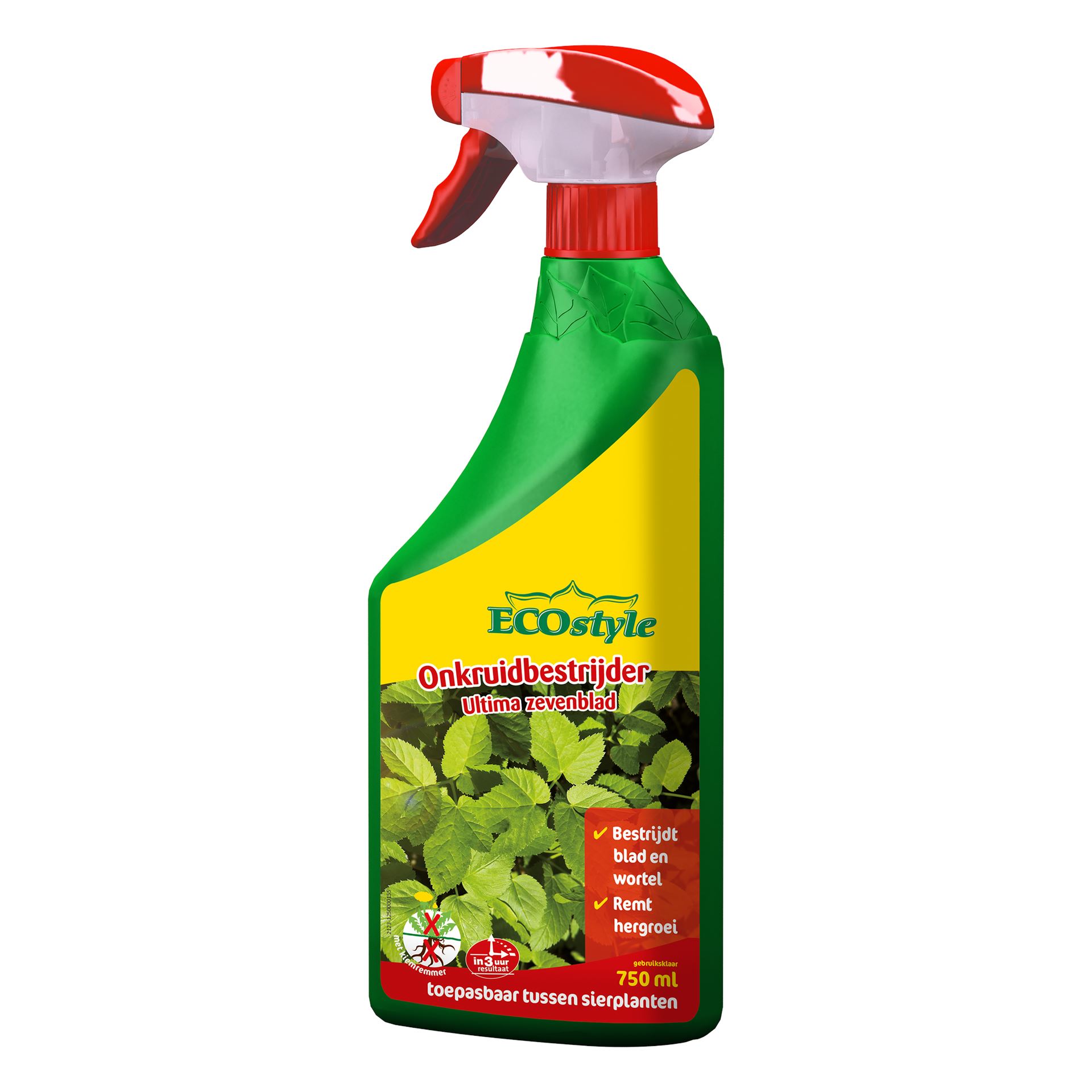 Ecostyle Onkruidbestrijder Ultima zevenblad gebruiksklaar 750 ml afbeelding