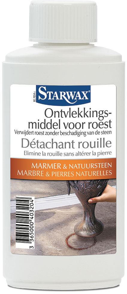 Starwax roestverwijderaar voor marmer - 250ML - Verwijder roestvlekken uit marmer afbeelding