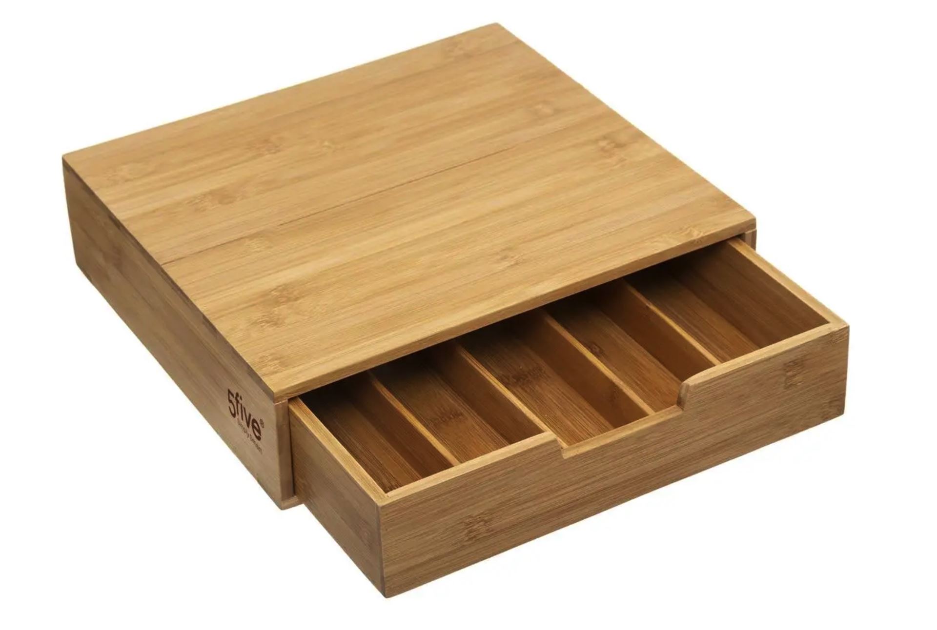 Bamboe Capsulehouder voor Grote Capsules - 1 lade