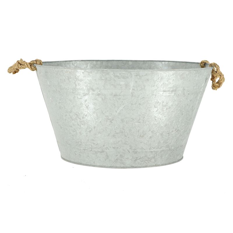 Esschert Design oud zink teil - LxBxH: 50,1x36,3x27,1cm afbeelding