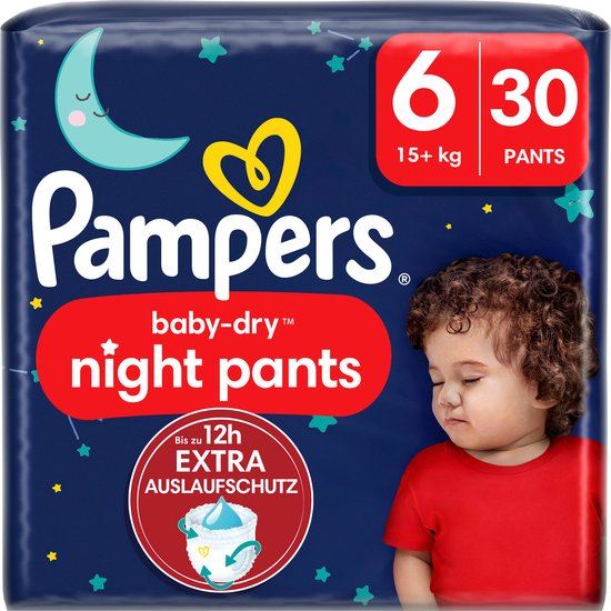 Pampers Baby-Dry Night Pants - Maat 6 (15+ KG) - 30 luierbroekjes