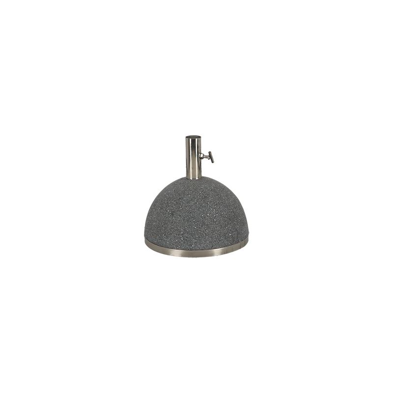 Esschert Design parasolvoet granito donkergrijs S - LxBxH: 25,4x25,4x25,4cm afbeelding