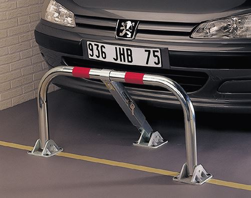 Mottez parkeerbeugel aut. vergrendeling - 43x97x45cm afbeelding