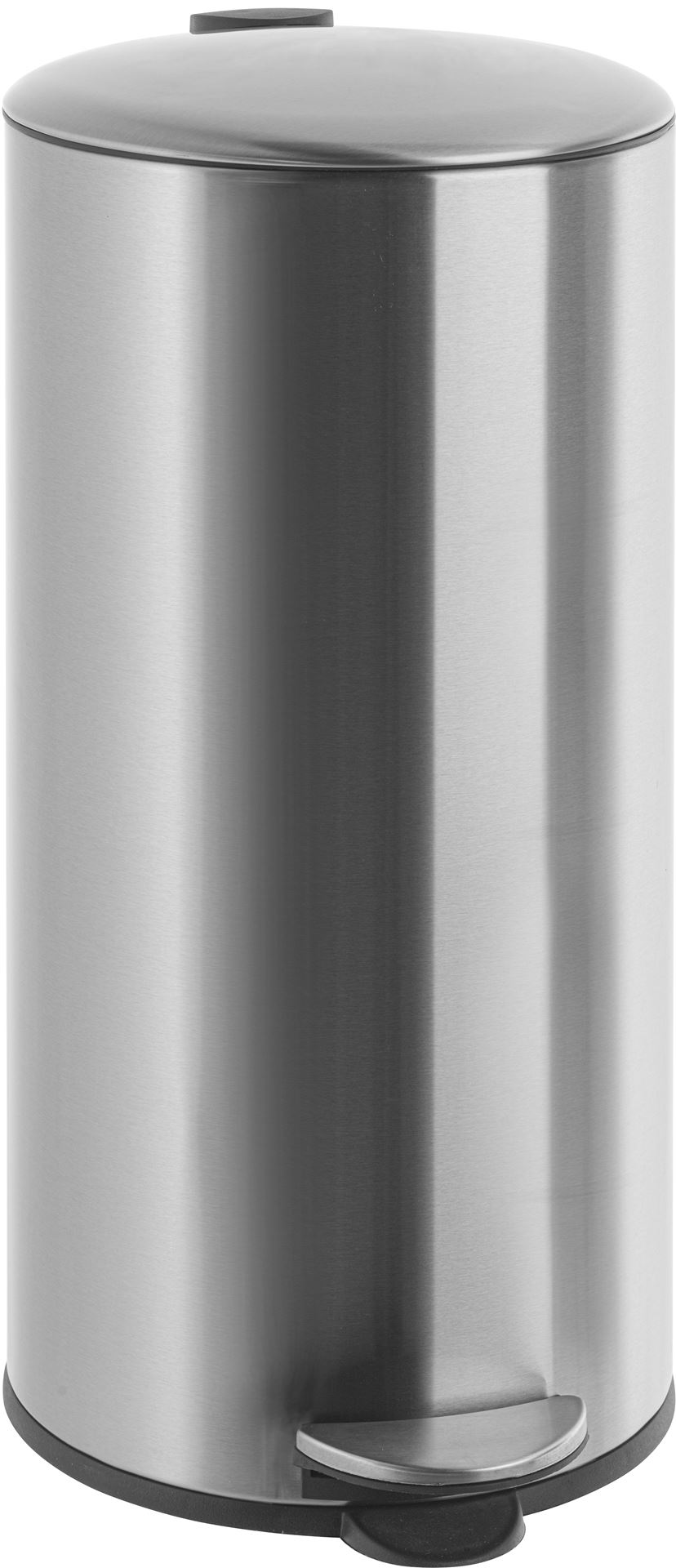 Practo Home pedaalemmer mat inox mat inox - Huisafval - 29x29x61,5cm - 30 liter afbeelding