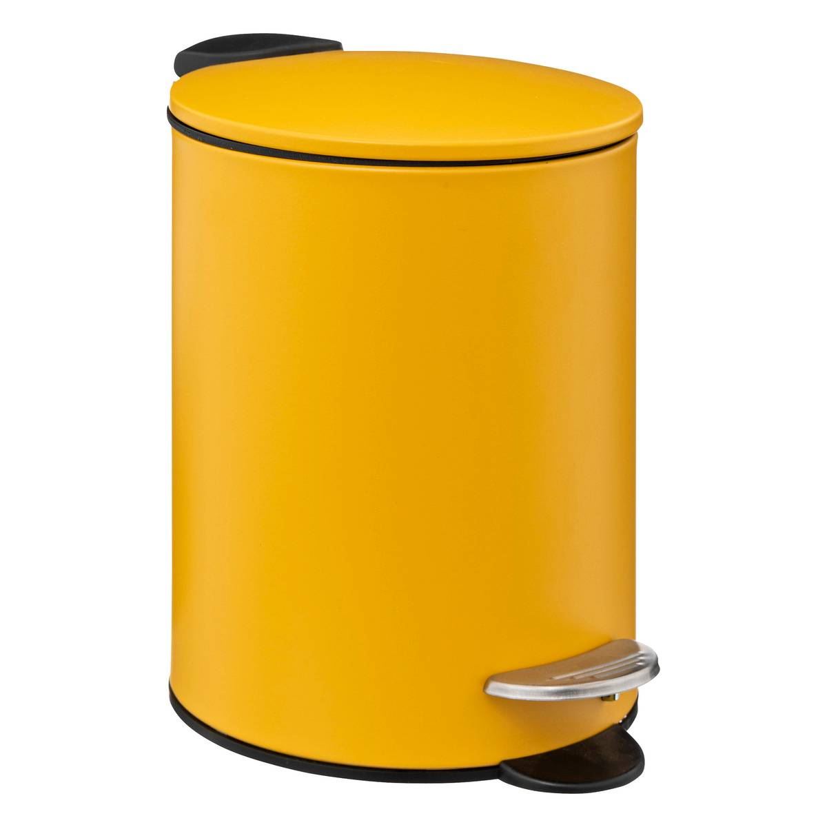 Mosterd Kleurige Softclose Pedaalemmer - 3L Capaciteit afbeelding