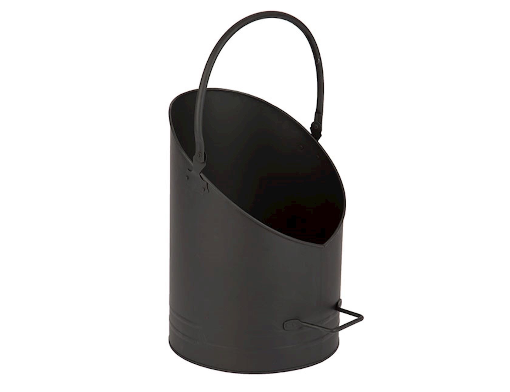Practo Home pelletemmer zwart zwart - Haardaccessoires - 28x28x40cm afbeelding