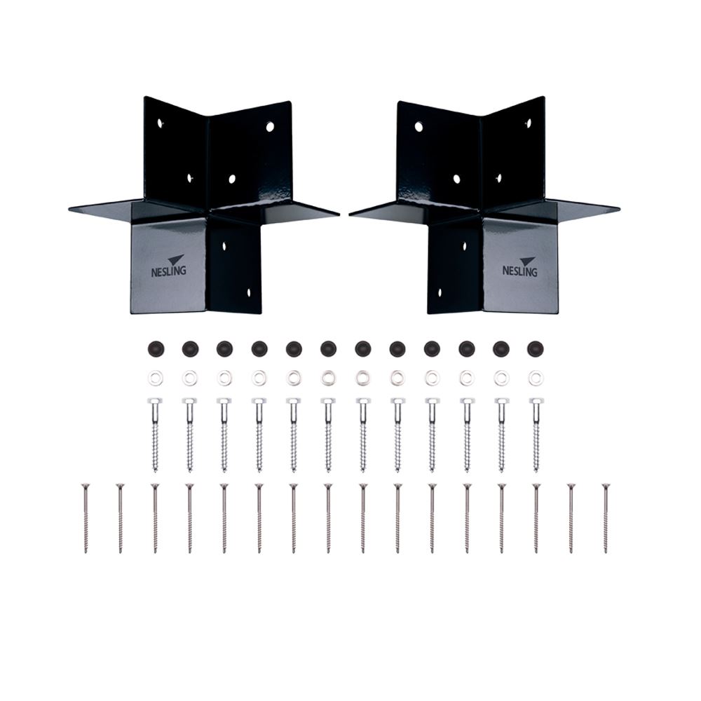 Nesling hoek element voor pergola kit afbeelding