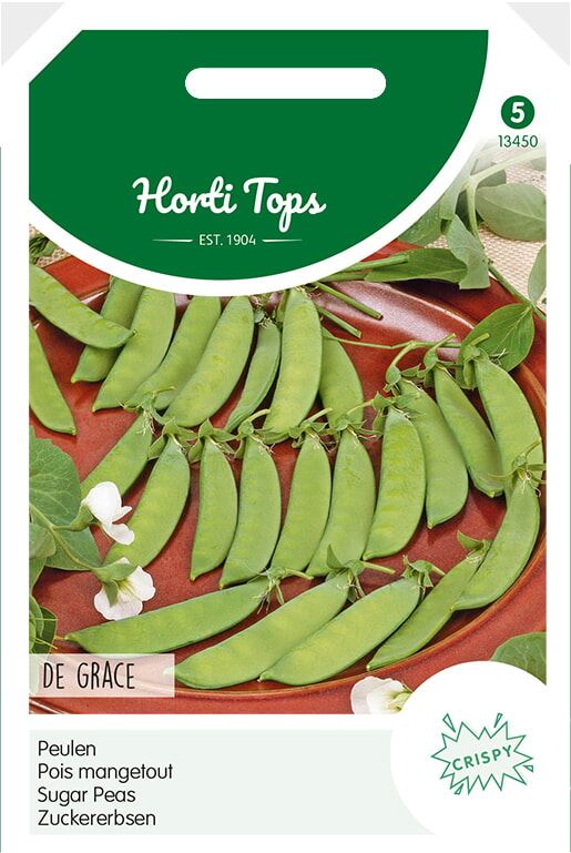 Horti Tops Peulen zaden - De Grace - Lage - 100g afbeelding
