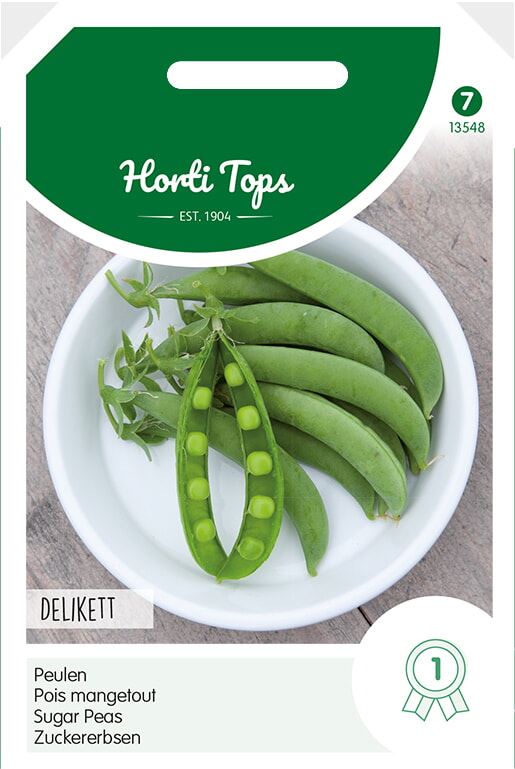 Horti Tops Peulen zaden - Delikett - Sugar Snap afbeelding