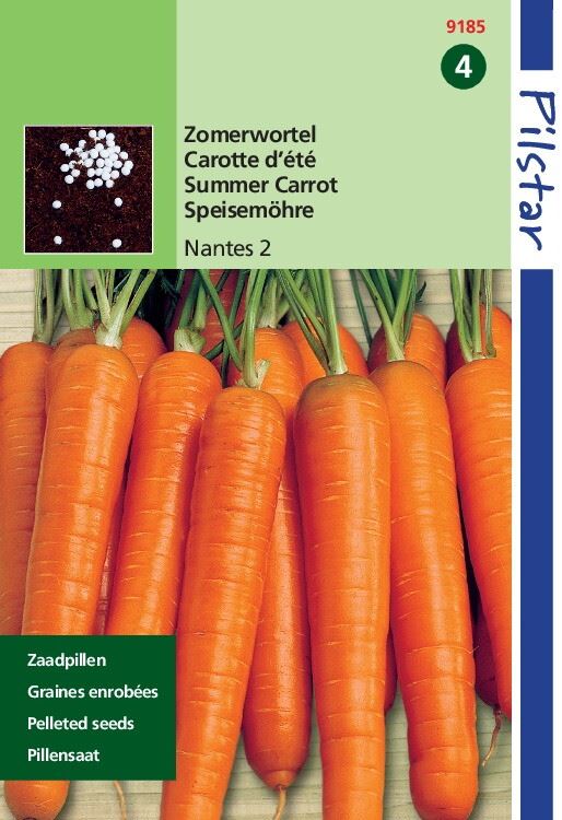 Horti Tops pilstar Pillenzaden Wortelen zaden - Nantes 2 afbeelding