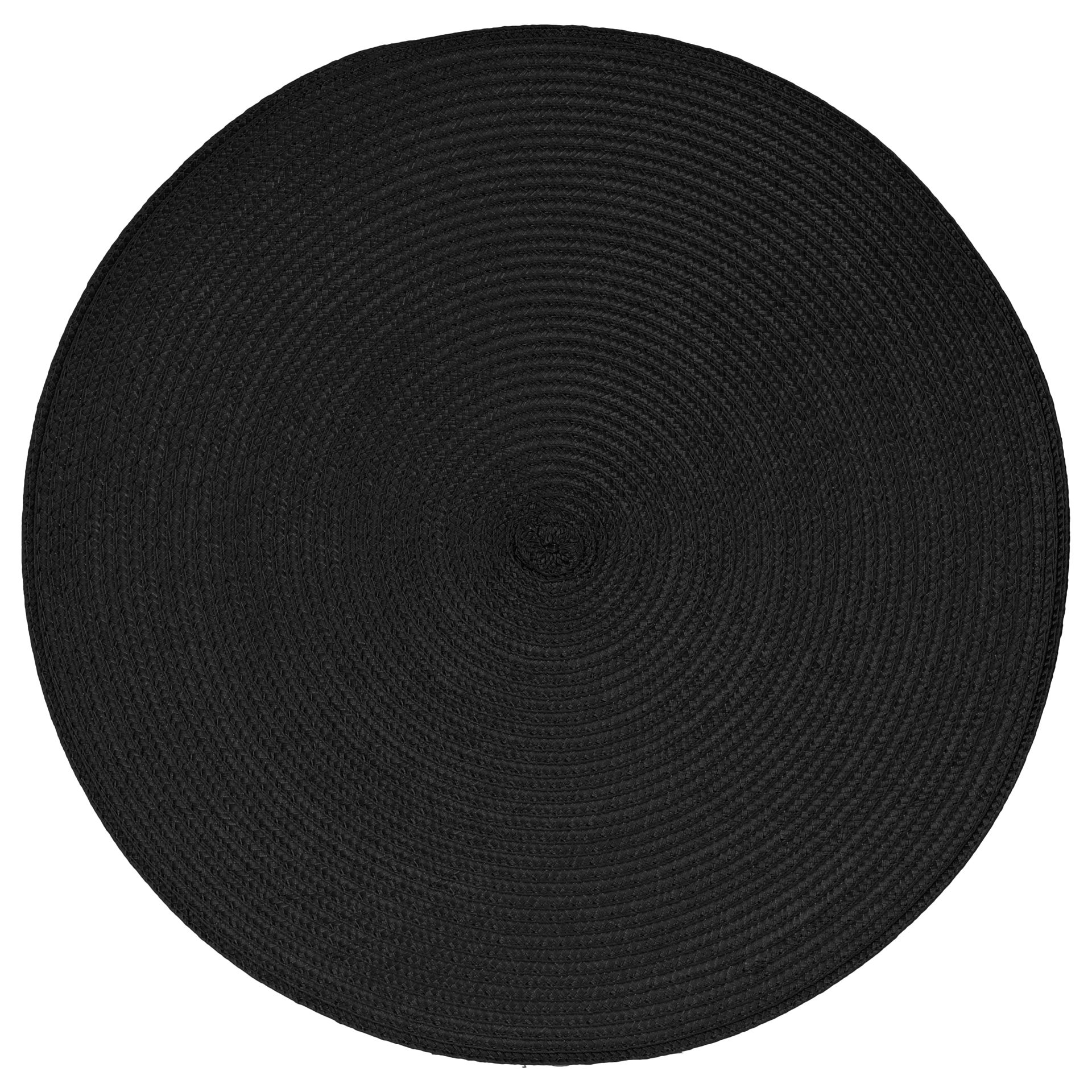 Secret de Gourmet ronde placemat - Gevlochten kunststof -Ø38 cm afbeelding