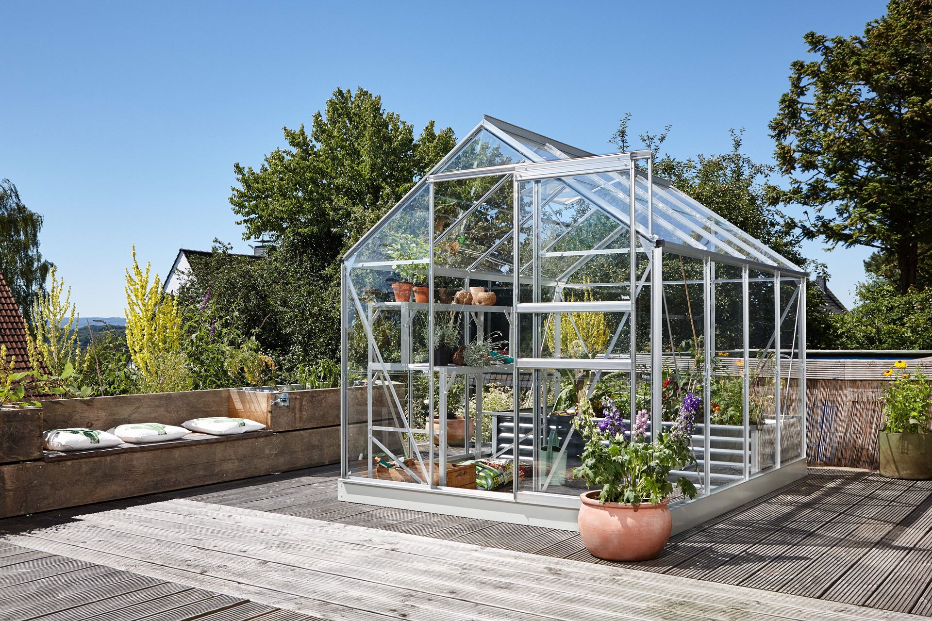 Vitavia Planet serre - 5m² - Aluminium afbeelding