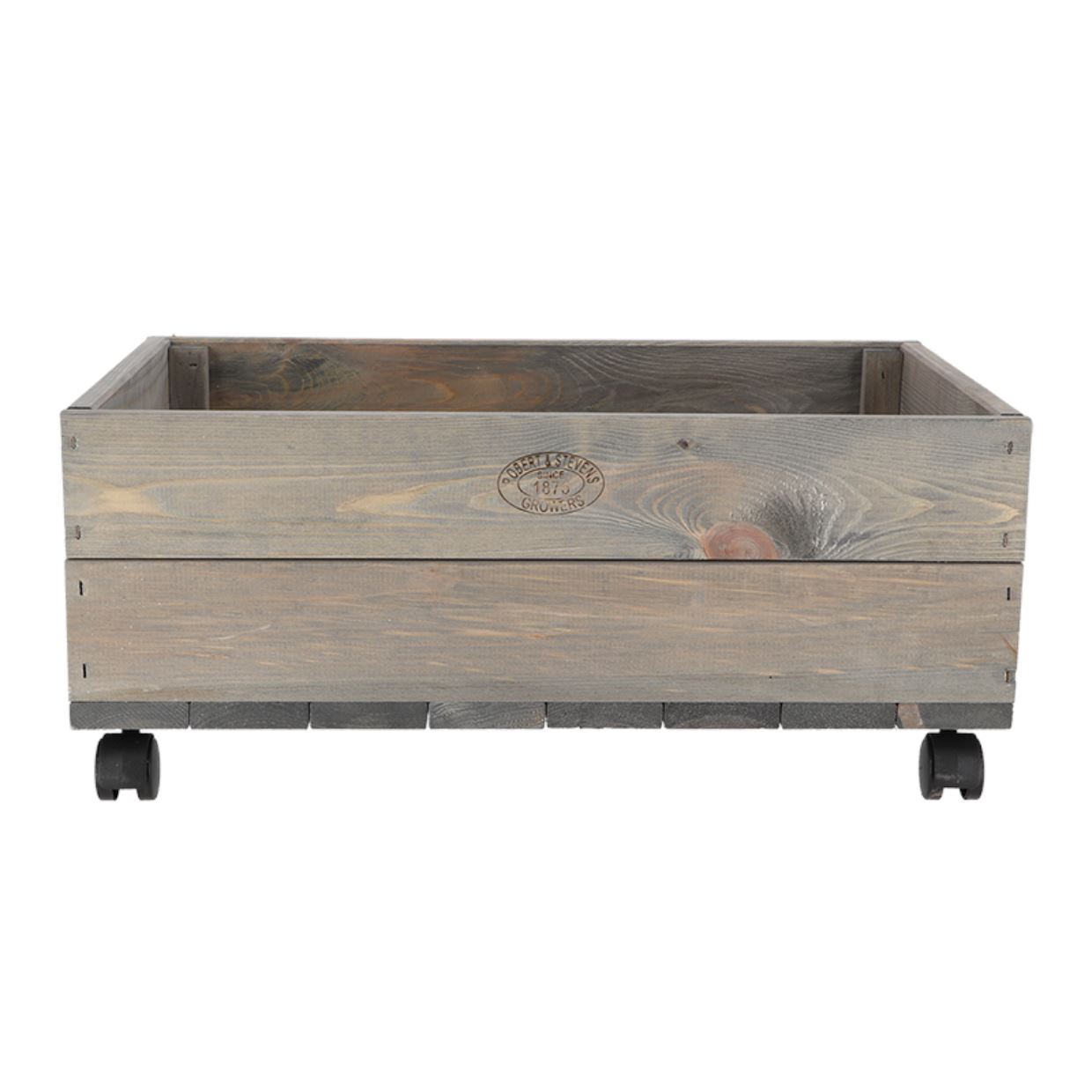 Esschert Design plantenbak op wielen - H24,7x59x39cm afbeelding