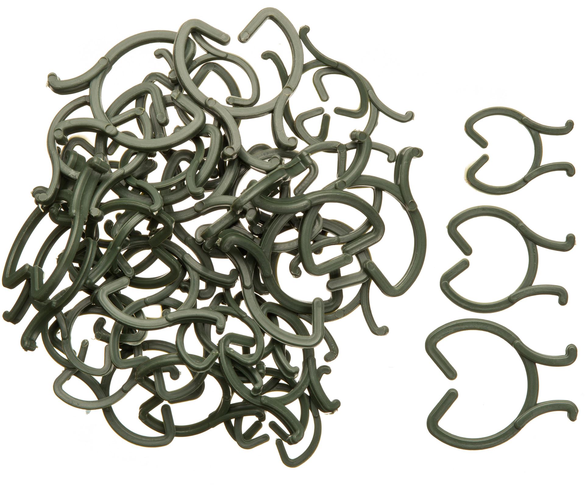 Nature plantenringen assorti - set van 40 stuks (15xØ16mm - 15x Ø20mm - 10x Ø25mm) afbeelding