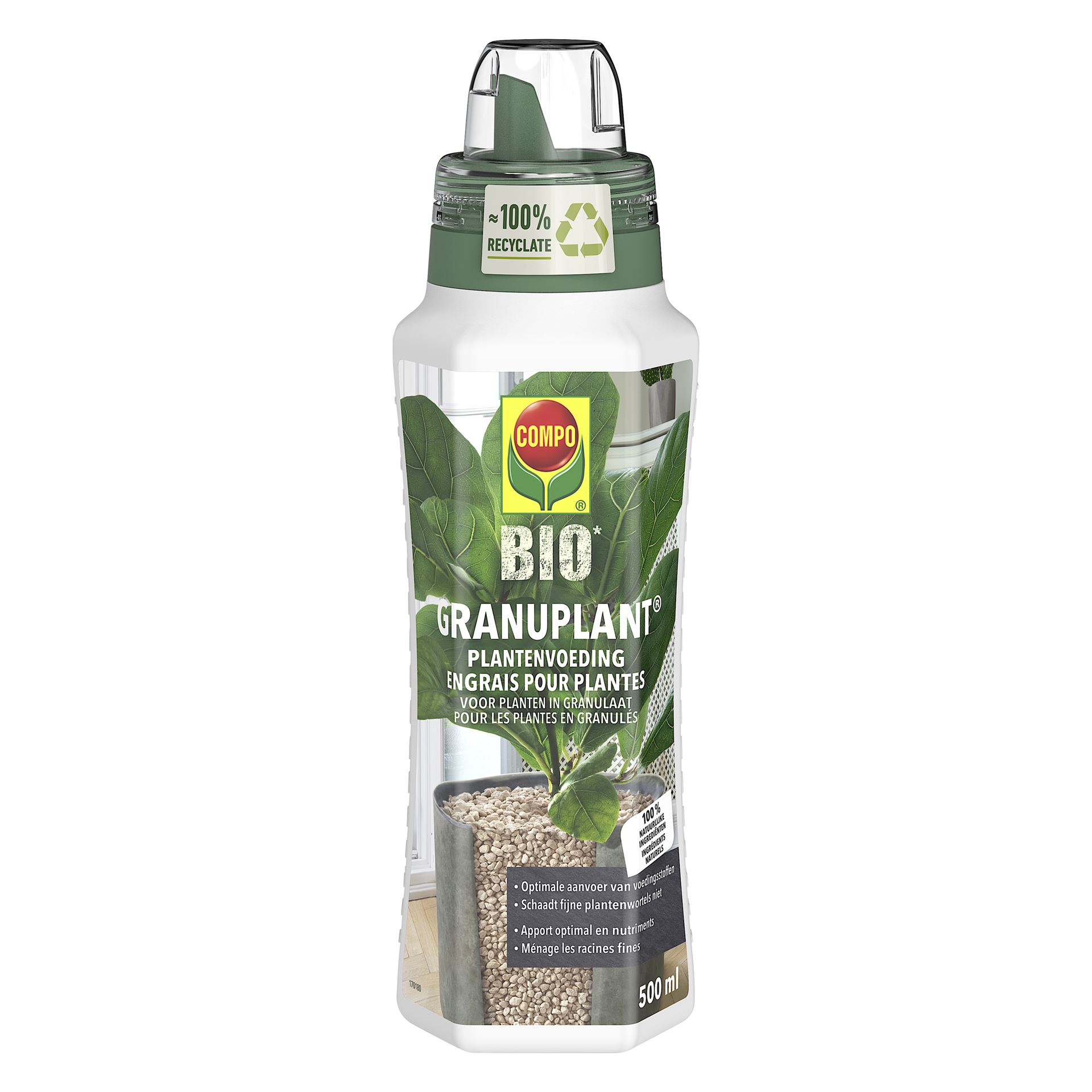 Compo Granuplant - vloeibare plantenvoeding - 500ml - bio