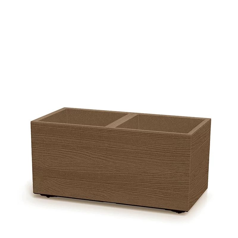Prosperplast Madera Case Eco Wood Plantenbak - 77 cm - Naturel - FSC Mix