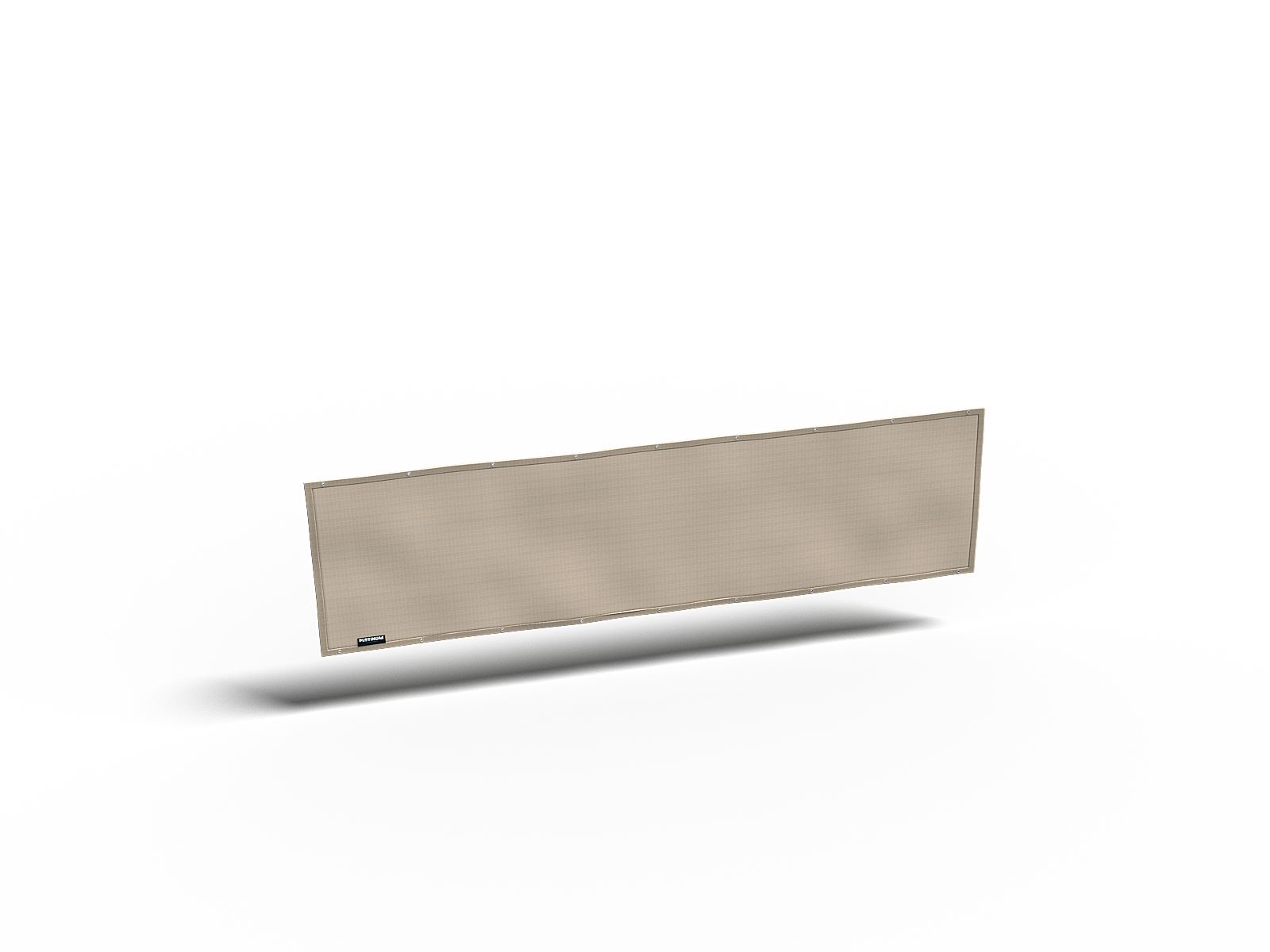 Platinum zonwering voor balkons - 500 op 80 cm - ecru
