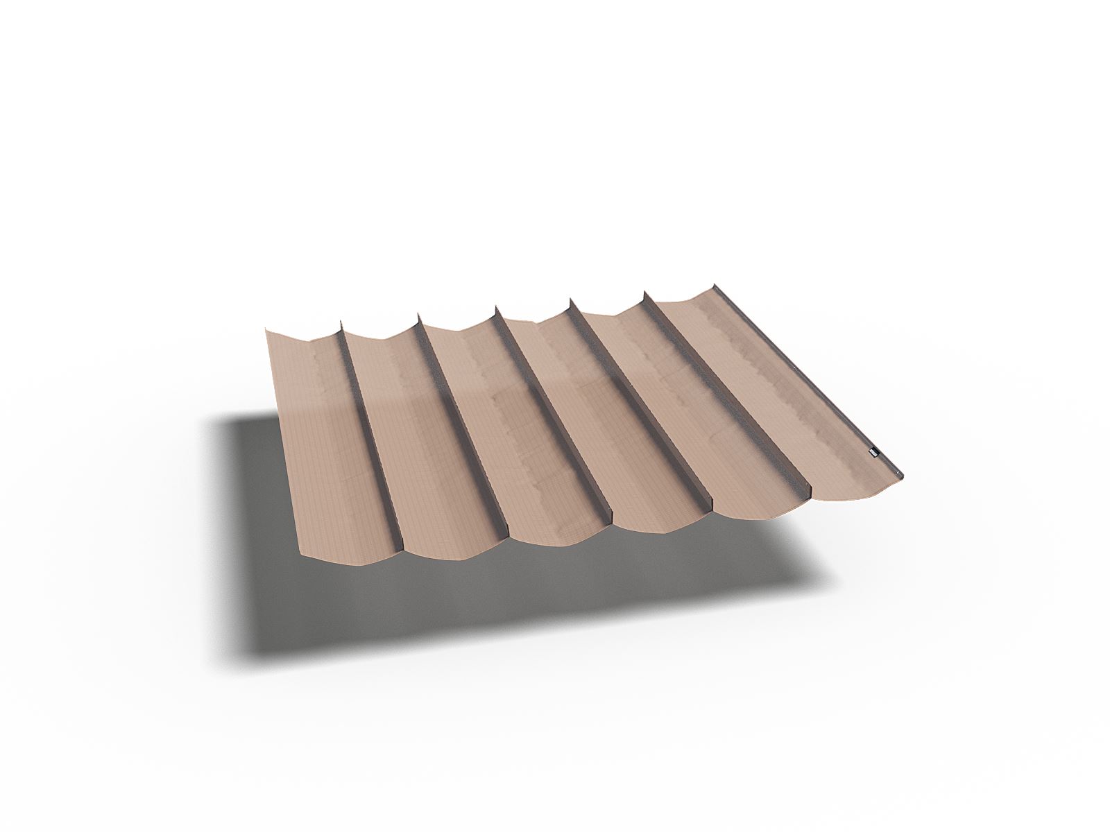 Platinum schaduwdoek Coolfit - harmonica - 300 op 200 cm - zand