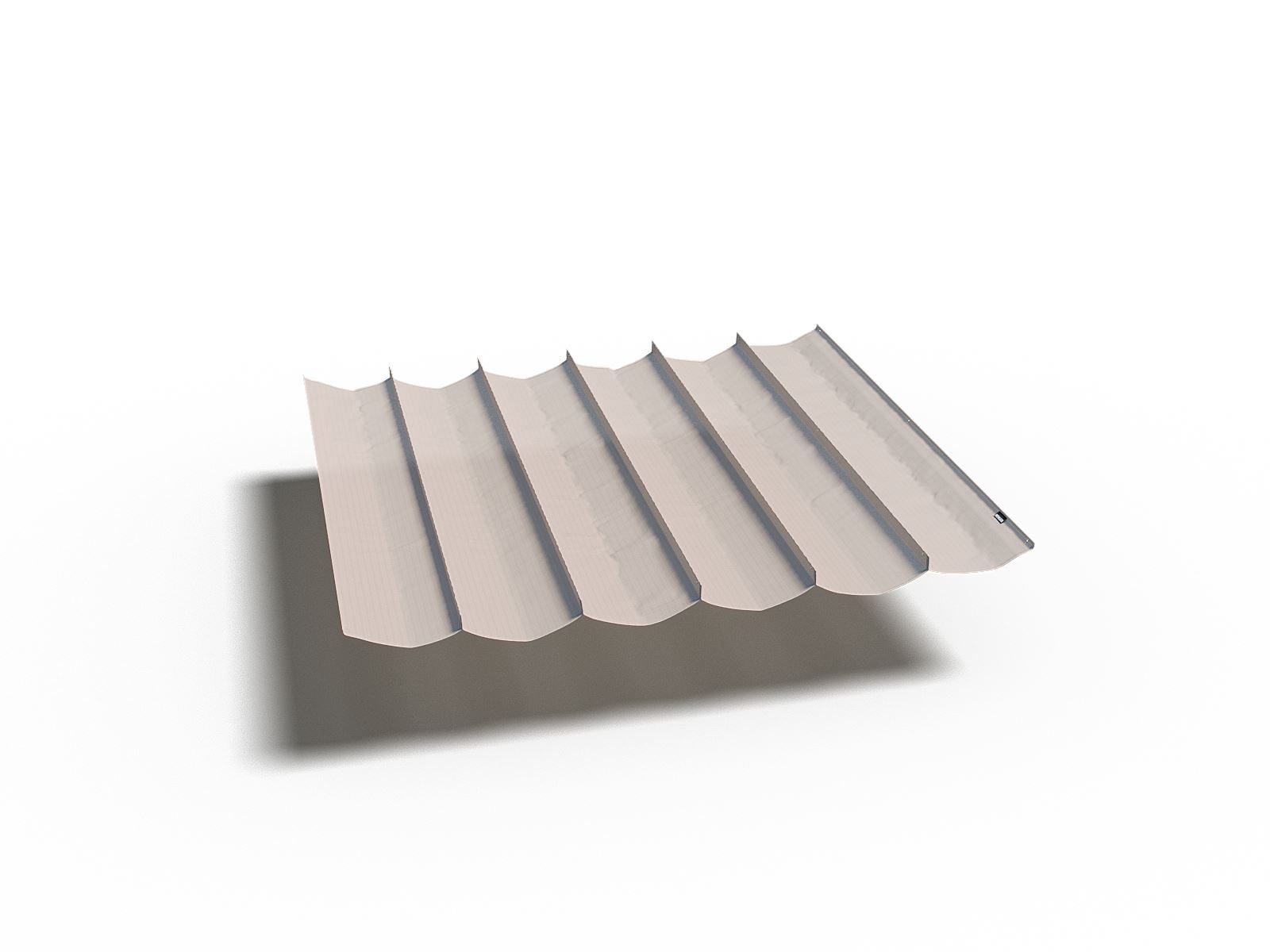 Platinum schaduwdoek - harmonica - 370 op 370 cm - greige (grijs/bruin) - UV-filter