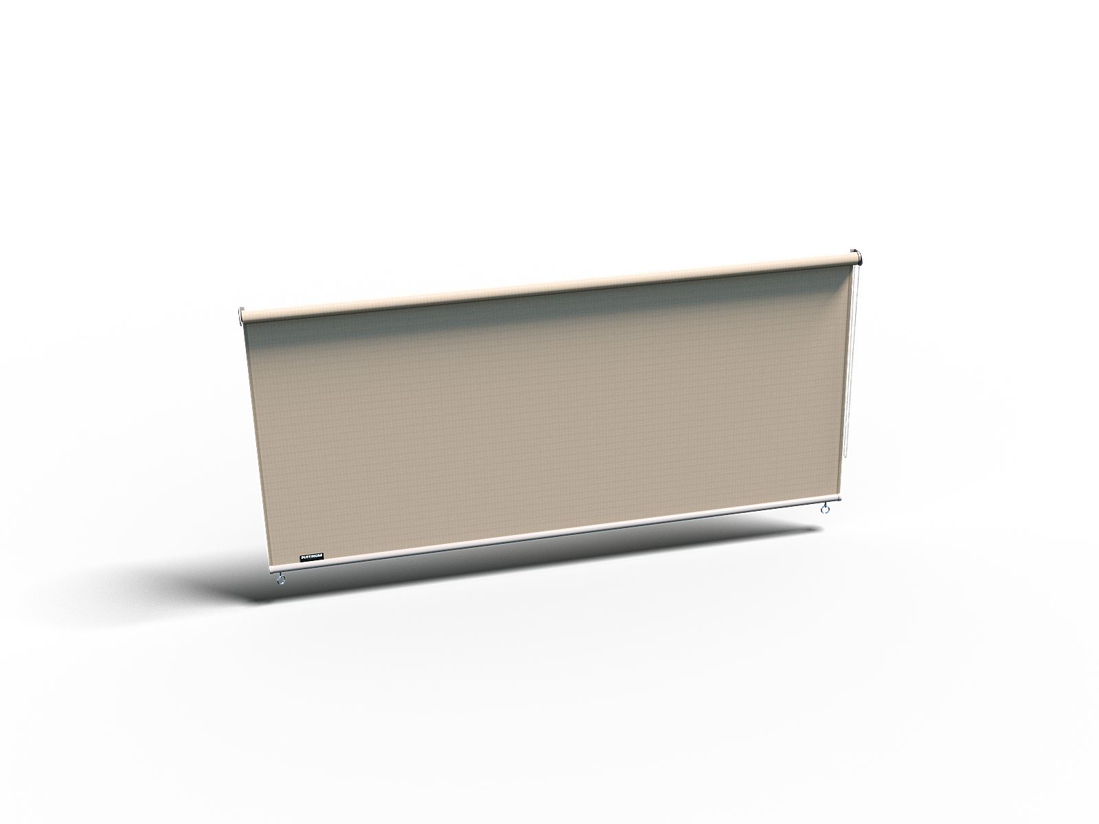 Platinum rolgordijn Coolfit - rechthoekig - 240 op 296 cm - ecru afbeelding