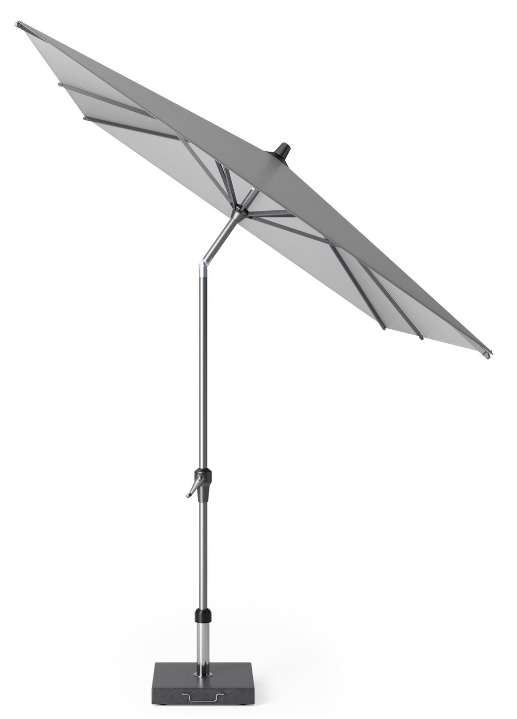 Platinum parasol Riva - Lichtgrijs - 300x200cm