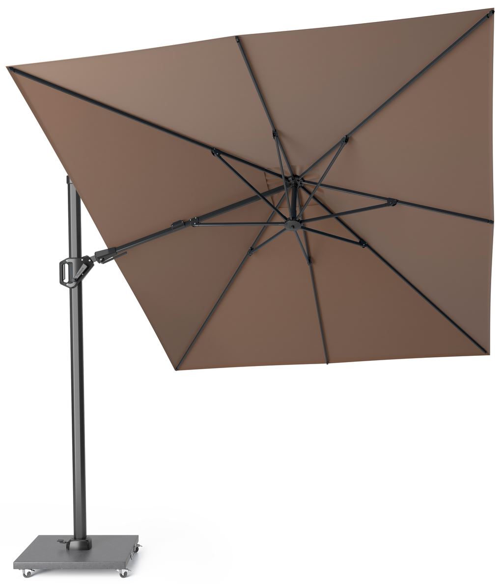 Platinum premium zweefparasol 'Challenger T²' - Havana - 350x260cm